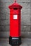 Traditional post box