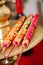 Traditional Red and Gold Vietnamese Wedding Incense