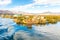 Traditional reed boat lake Titicaca,Peru,Puno,Uros,South America,Floating Islands,natural layer