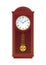 Traditional retro style pendulum clock