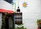 Traditional riad interior in Chefchaouen medina, Morocco