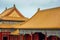 Traditional roofs in Beijing`s Forbidden City