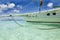 Traditional sailboats on Boracay