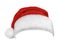 Traditional Santa Claus red and white hat