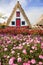 Traditional Santana house at Madeira island