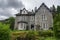 Traditional Scottish stone cottage in the Highlands, Scotland, England