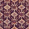 Traditional seamless pattern with a modern twist