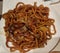 Traditional shanghai fried noodle