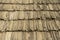 Traditional shingle roof background