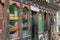 Traditional shop selling local goods in Thimphu, the small capital city of Bhutan