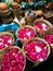 Traditional shops sell handicraft souvenirs and roses