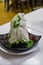 Traditional Singapore cold dessert called Chendol