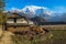 Traditional slate roofed Gurung Houses, Ghandruk, Nepal.