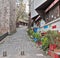 Traditional small restaurant beside Gulhane Park, Sultan Ahmet district, Istanbul