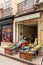 Traditional small store selling fruit and vegetables in Lisbon