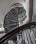 Traditional spiral staircase