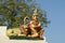 Traditional statues of gods and goddesses in the Hindu temple