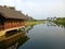 Traditional Stilt House that Stands on An Artificial Lakes in Bantargebang of Bekasi, Indonesia