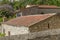 Traditional stone architecture in the mountain village of Lofou, Cyprus