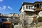 Traditional stone built house from the Revival period in Melnik town, Bulgaria