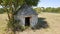 Traditional stone hut structure entrance - Istrian Kazun