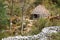 Traditional stone thatch hut