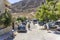 Traditional stoned houses at the coastal village of Gerolimenas and the old harbor. It is a small picturesque fishing village in