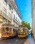 Traditional Street Cars in Lisbon