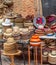 Traditional street typical country hat sale little mexican town