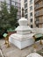 A traditional stupa at the Green Tara Temple in Ulaanbaatar - Mongolia