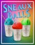 Traditional Summer time Spring Snow Balls New Orleans Louisiana