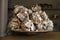 Traditional swedish chocolate meringues