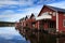 A traditional Swedish Fishing Village on the Baltic Coast