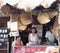 Traditional sweet snacks roadside stall