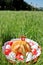 Traditional Swiss bread with a pattern in the shape of the Swiss flag is baked on the eve of the Swiss National Day on August 1st.