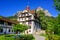 Traditional swiss house in Schwyz, Switzerland