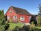 Traditional Swiss houses in the area of St. Gallen