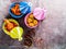 Traditional Tajine Dishes in Colorful Clay Bowls