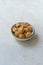 Traditional Talkan Cookies made Roasted Chickpeas