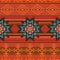 Traditional textile pattern in ethnic style