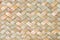 Traditional thai style pattern nature background of brown handicraft weave texture wicker surface for furniture materia