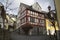Traditional timber-framed house in the heart of the old town, Wetzlar, Germany