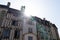 Traditional timbered house in the old town of Poitiers in France