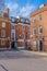 Traditional townhomes in Central London