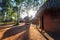 Traditional, tribal hut of Kenyan people