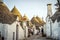 Traditional trulli houses in Arbelobello, Puglia, Italy