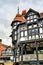 Traditional Tudor English style house in Chester, England