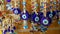 Traditional Turkish blue bead; nazar boncuk style
