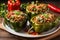 Traditional Turkish Foods Stuffed Pepper