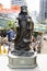 Traditional twelve chinese zodiac angel statue at Wong Tai Sin Temple at Kowloon in Hong Kong, China